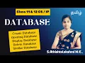 Class 12 MySQL CREATE DROP SHOW USE Database Step-by-Step Class 12 CS Class 11 12 IP