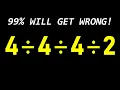 Only 1 Can Solve This Math Problem