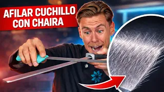 Cómo Afilar con Chaira correctamente mi Cuchillo?