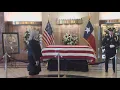 Congressman Sylvester Turner s casket on display at Houston City Hall