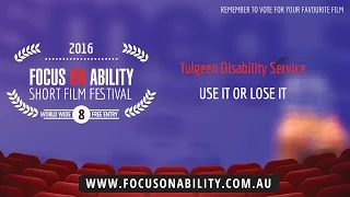 USE IT OR LOSE IT film thumbnail