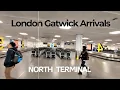 Gatwick North Terminal Arrivals Airside Landside May 2024