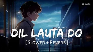 dil lauta do slowed reverb jubin nautiyal payal dev sr lofi