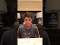 Asher Angel Instagram Livestream - 2018