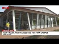 Lighthouse Point Park in New Haven closed due to storm damage