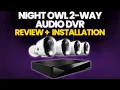 Night Owl 2-Way DVR Review Installation Guide Best Home Security DVR System