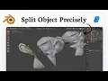 How to cut object in half in Blender Geometry Divide