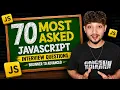 70 Most Asked JavaScript Interview Questions Beginner to Advanced