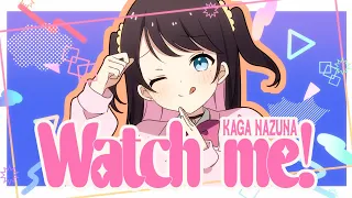 【アニメMV】watch me!/cover 花芽なずな【歌ってみた】