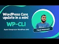 How to Update WordPress Core Using WP-CLI in 1 Minute