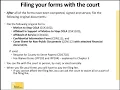 Chapter 4 Confidential Forms and Filing COLA