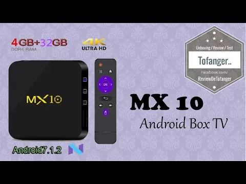Download MP3 MX10 - OTT BOX TV - Android TV-Box: Ram 4GB / Rom 32GB
