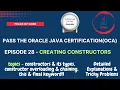 Java Certification-OCA Creating Constructors All Concepts Questions