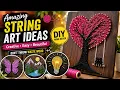 Amazing String Art Ideas Creative DIY String Art Crafts for Home Decor