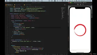 React Native Text input for post title-2 React Native beginner tutorial English 2024