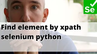 Find element by xpath selenium python