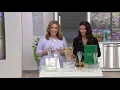 Lenox 6 oz Hand Cut Irish Crystal Fluted Glasses on QVC