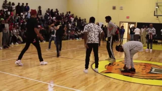 ayo u0026 teo pep rally performance freakyday kingkumo hiiikey
