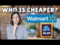 Aldi vs Walmart - Which Store Is REALLY Cheaper