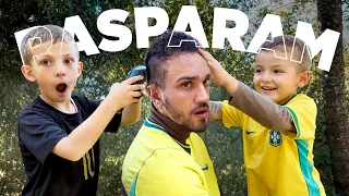 ELES RASPARAM MINHA CABEÇA!