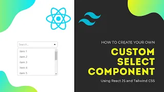 Custom Select Component with Search React JS Tailwind CSS Custom Dropdown