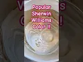 Color Transformation Timelapse Of Sherwin Williams Bungalow Beige Paint in 60 Seconds