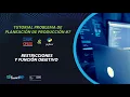 Formulacion de Modelos de Optimizacion con CPLEX Python 06 Restricciones y Funcion Objetivo