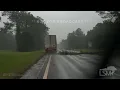 08-30-2023 Lake City FL - Hurricane Idalia Inland Impact-Trees Down on I-10-Severe Winds