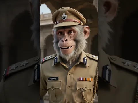 कुत्ते को हुआ बकरी से प्यार ❤️🐶🐐 | शेर ससुर और बंदर पुलिस 😂 | Funny Animal Love Story