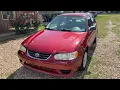 2002 Toyota Corolla CE