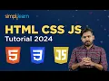HTML CSS JS Tutorial 2026 Learn Basics Of HTML CSS And JS In 9 Hours Simplilearn