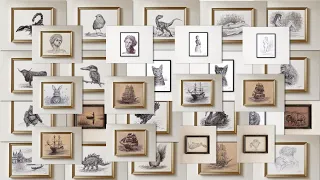 Jon Harris Drawings Collection | First Week of August 2026