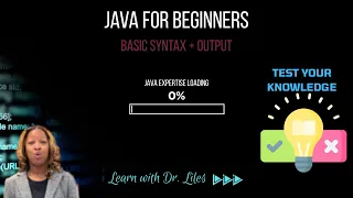 Java for Beginners - Basic Syntax and Output