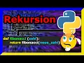 Python Rekursion ganz EINFACH erklart Python Tutorial
