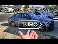 Renting a car using TURO GO