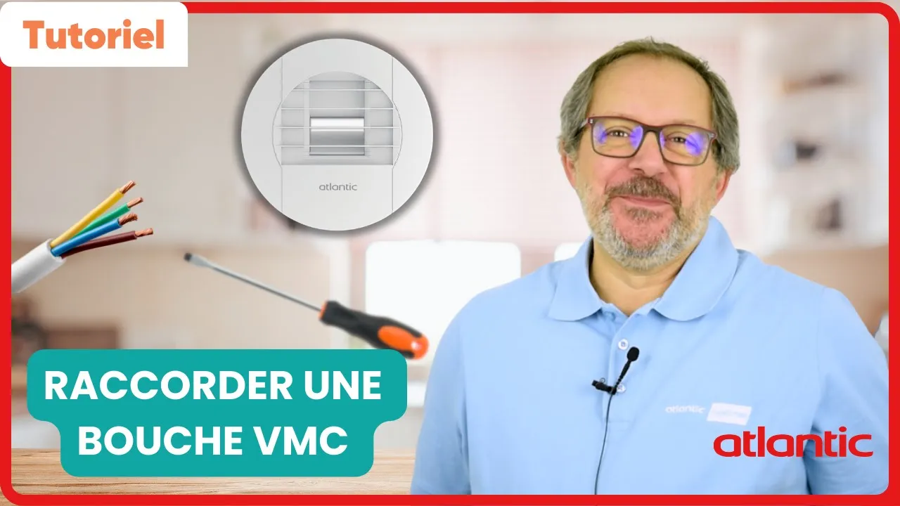 Atlantic : installer une bouche VMC hygroréglable de cuisine à piles