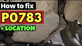 P0783 p0783 3-4 shift malfunction code p0783 p0783 obd2 dtc p0783
