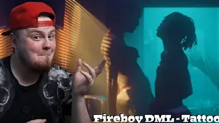 fireboy dml tattoo reaction 