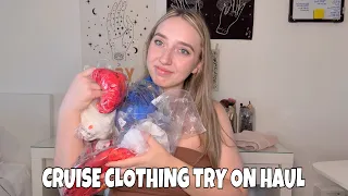 cruise clothing try on haul 