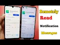 Remotely Share Notification from Phone to Phone