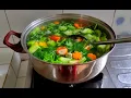 Lagu begini cara masak sayur kunci  yang benar supaya segar , sedap dan gurih