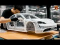 Download Lagu Man bouwt Porsche Taycan met slechts een 3D-pen | Van begin tot eind door @Momandeum