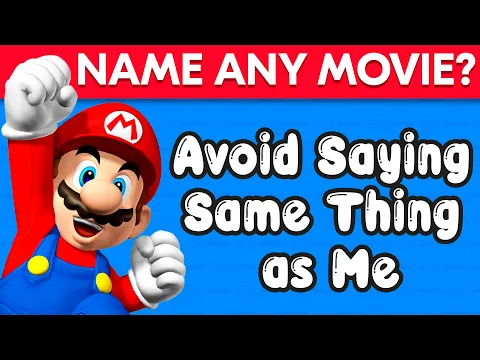 Download MP3 Avoid Saying The Same Thing As Me | Animated Movie Edition | Quizzie
