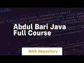 abdul bari java full course