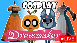 Making EVERY DANDY'S WORLD TOON Cosplay in Dressmaker