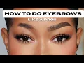 HOW TO QUICK EASY EYEBROW TUTORIAL FOR BEGINNERS