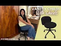 Love this comfy chair with wheels perfect for anywhere