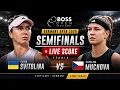 Elina Svitolina vs Karolina Muchova LIVE SCORE TENNIS STUTTGART GERMANY OPEN 2026 Semifinals