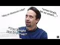 Lin-Manuel Miranda being such a Capricorn for over 1 minute straight