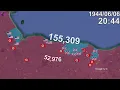 Download Lagu Battle of Normandy (D-Day) in 1 minute using Google Earth